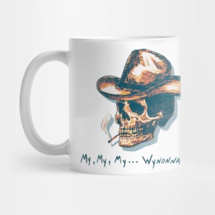 VampDoc Skull - My My My - Orange Mug